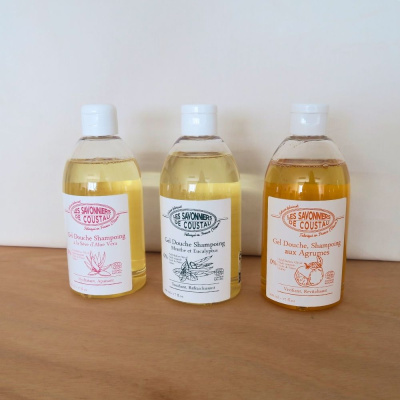 gels douche et shampoings de colo coustau